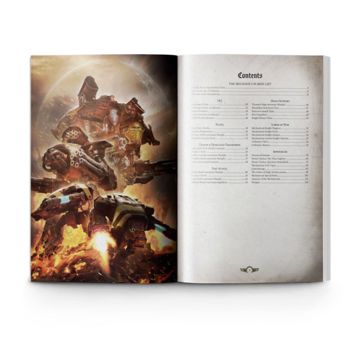FIGURINES - Liber Mechanicum – Forces of the Omnissiah Army Book