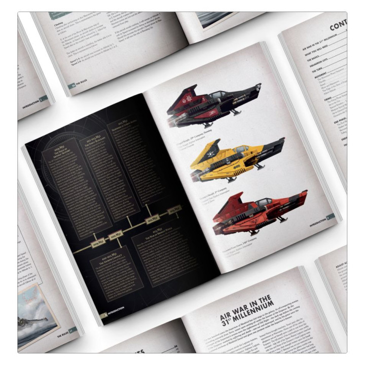 Warhammer: The Horus Heresy - Aeronautica Imperialis Rulebook - AERONAUTICA IMPERIALIS