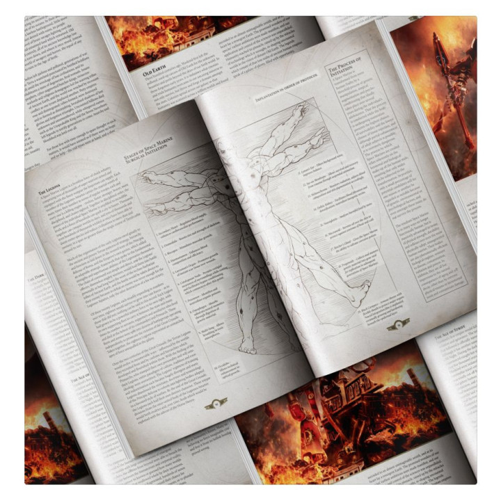 Warhammer: The Horus Heresy – Age of Darkness Rulebook (Hardback) - MINIS
