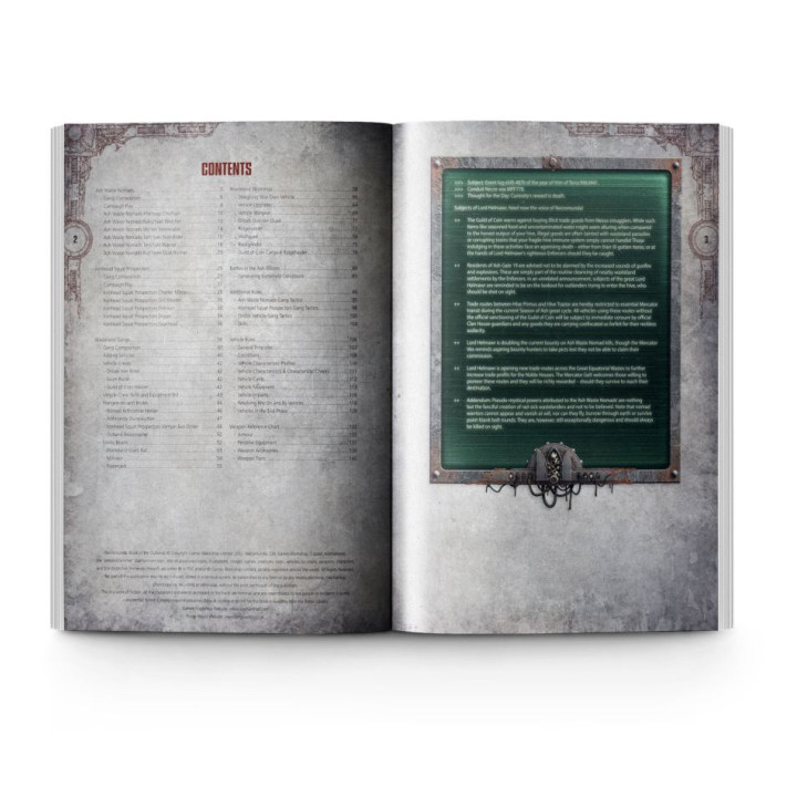 FIGURINES - Necromunda: Book of The Outlands