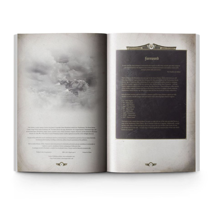 Liber Astartes – Loyalist Legiones Astartes Army Book - RULES