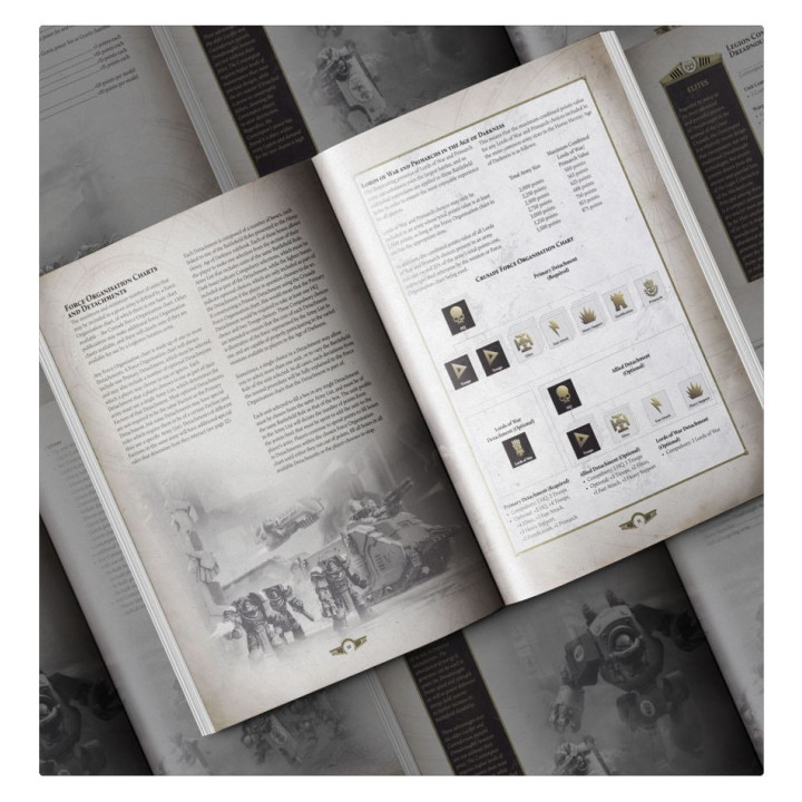 Liber Astartes – Loyalist Legiones Astartes Army Book - RULES