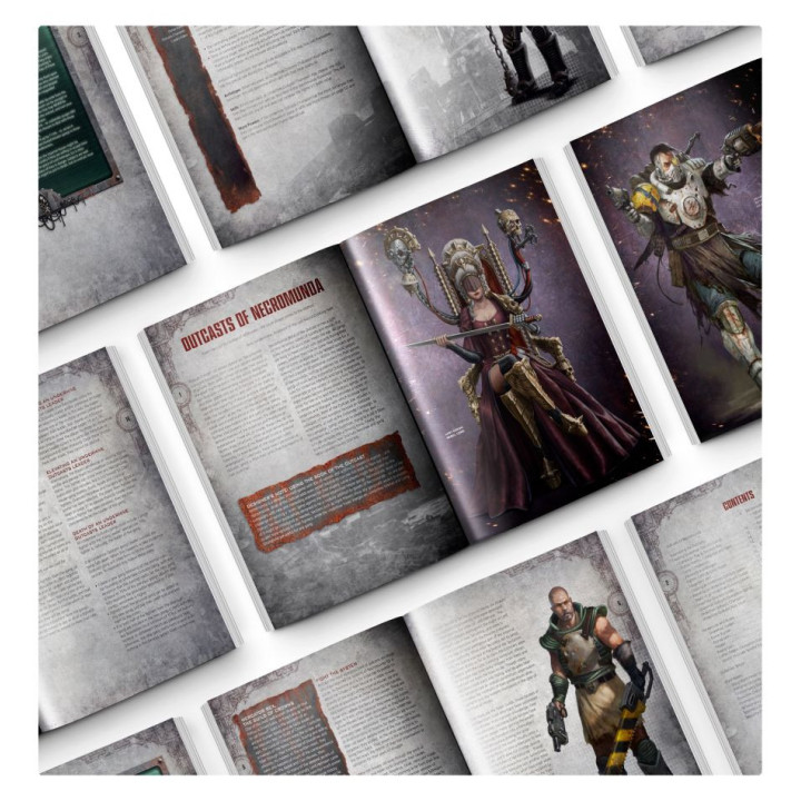 LIVRES - Necromunda: Book of the Outcast