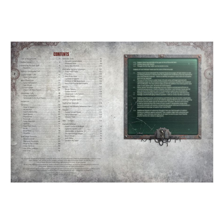 Necromunda: The Book of Ruin - NECROMUNDA
