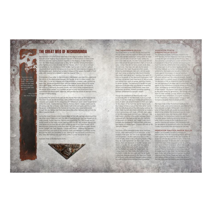 NECROMUNDA - Necromunda: The Book of Peril (Hardback)
