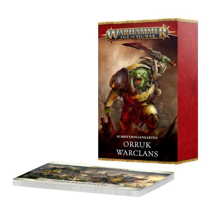 Schriftrollenkarten: Orruk Warclans - BÜCHER