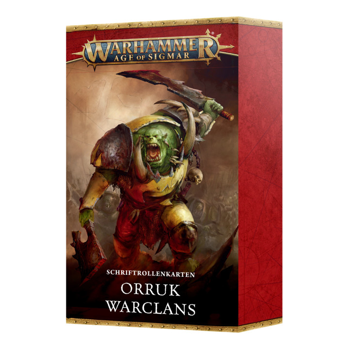 Warscroll Cards: Orruk Warclans (Deutsch) - LIBRI