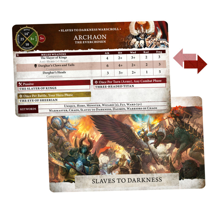 BATTLETOME - Chaos Battletome: Slaves to Darkness – Gamer's Edition