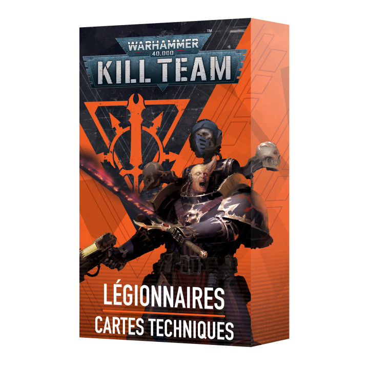 FIGURINES - Kill Team: Légionnaires – Cartes Techniques