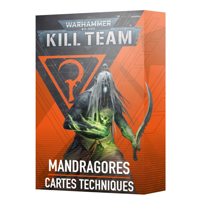 FIGURINES - Kill Team: Mandragores – Cartes Techniques