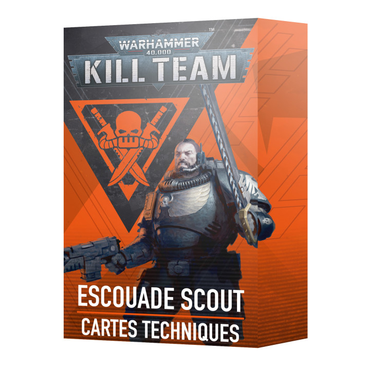 FIGURINES - Kill Team: Escouade Scout – Cartes Techniques