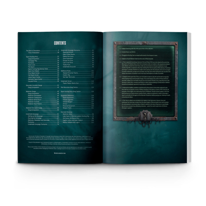 Necromunda: The Book of Desolation - FIGURINEN