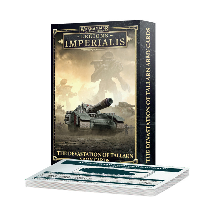 FIGURINES - Legions Imperialis: The Devastation of Tallarn Army Cards