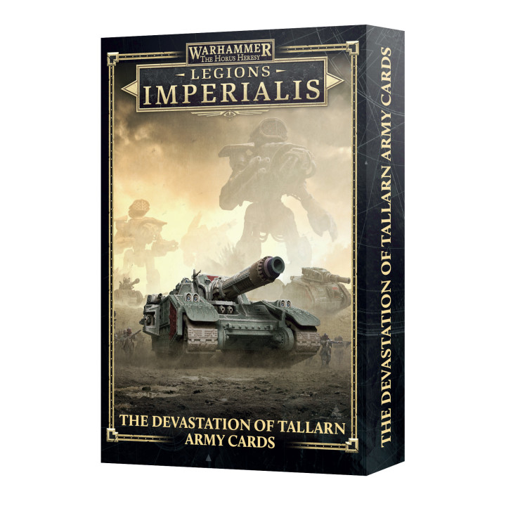 FIGURINES - Legions Imperialis: The Devastation of Tallarn Army Cards