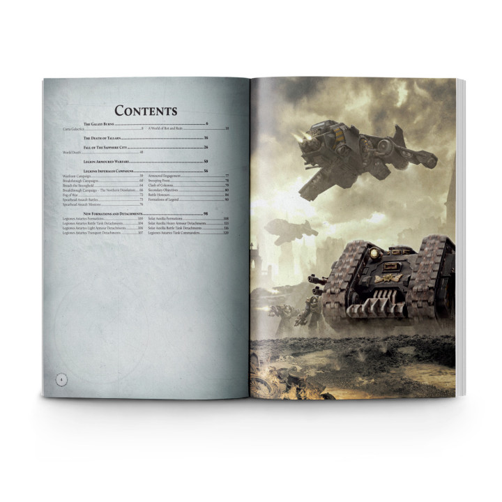 LIVRES - Warhammer: The Horus Heresy - Legions Imperialis - The Devastation of Tallarn (Hardback)