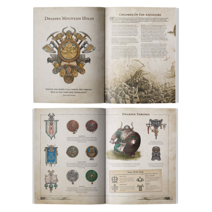 Arcane Journal: Dwarfen Mountain Holds - IL VECCHIO MONDO