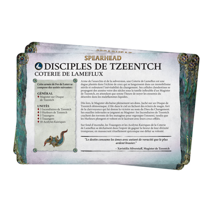 FIGURINES - Pack de Faction: Disciples de Tzeentch
