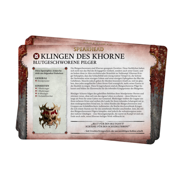FIGURINES - Faction Pack: Blades of Khorne (Deutsch)