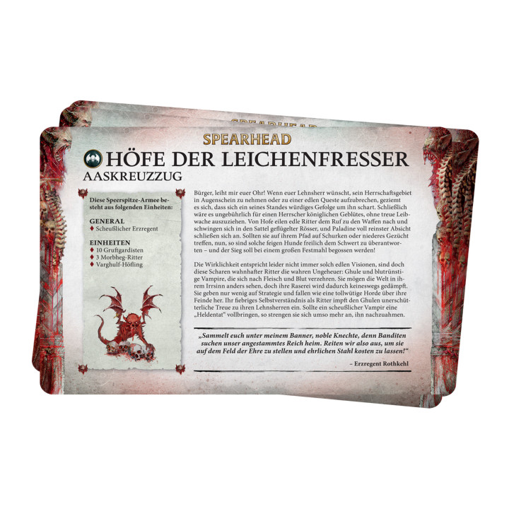 Faction Pack: Flesh-eater Courts (Deutsch) - FIGURINEN