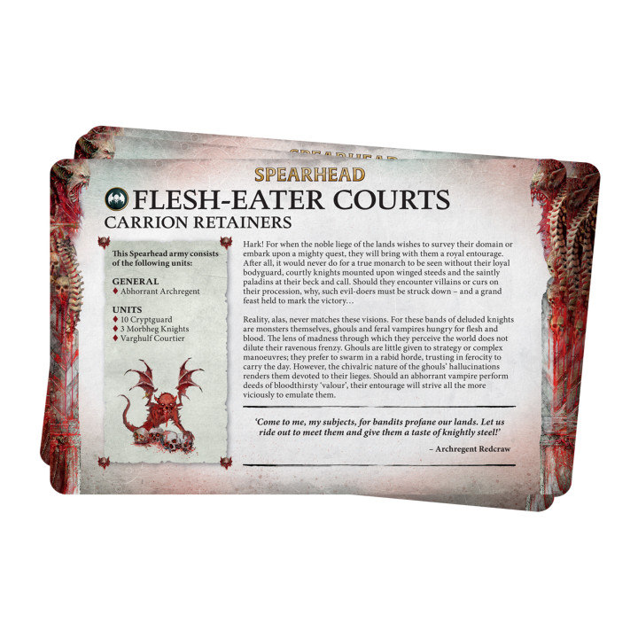 FIGURINES - Faction Pack: Flesh-eater Courts