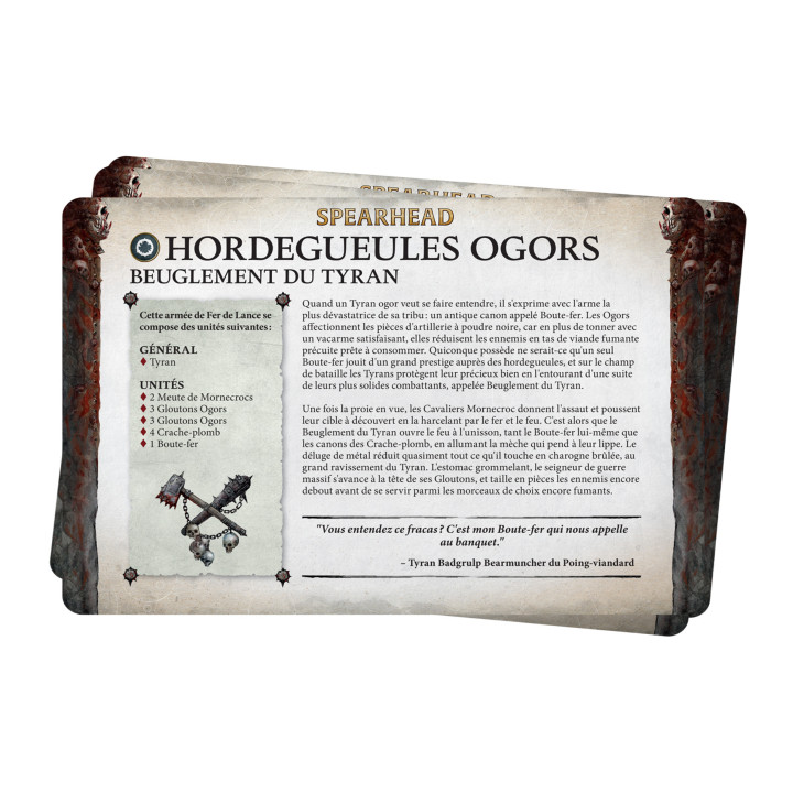 FIGURINES - Pack de Faction: Hordegueules Ogors