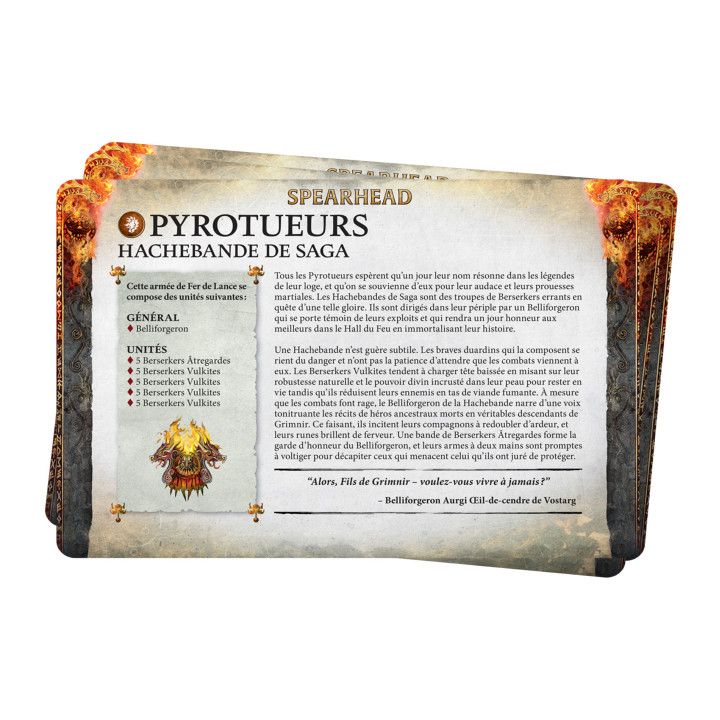 FIGURINES - Pack de Faction: Pyrotueurs