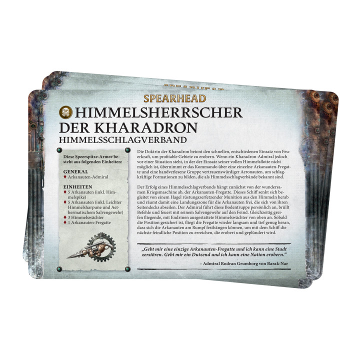FIGURINES - Faction Pack: Kharadron Overlords (Deutsch)