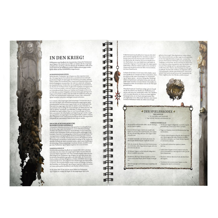 Warhammer Age of Sigmar Handbuch des Generals 2024-25 - FIGURINEN