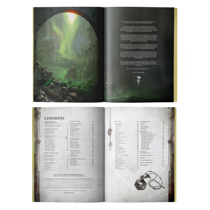 RÈGLES DE BASE - Warhammer Age of Sigmar Core Book (Limited Edition)