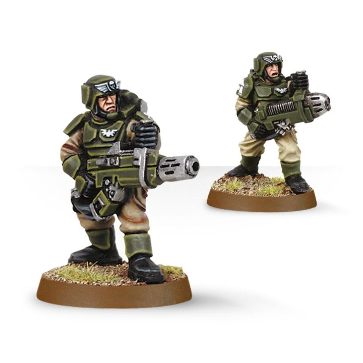 Cadian with Plasma Rifle and Fuse - MINIS