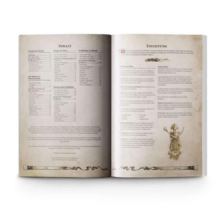 LIVRES - Warhammer: The Old World – Kriegerische Horden