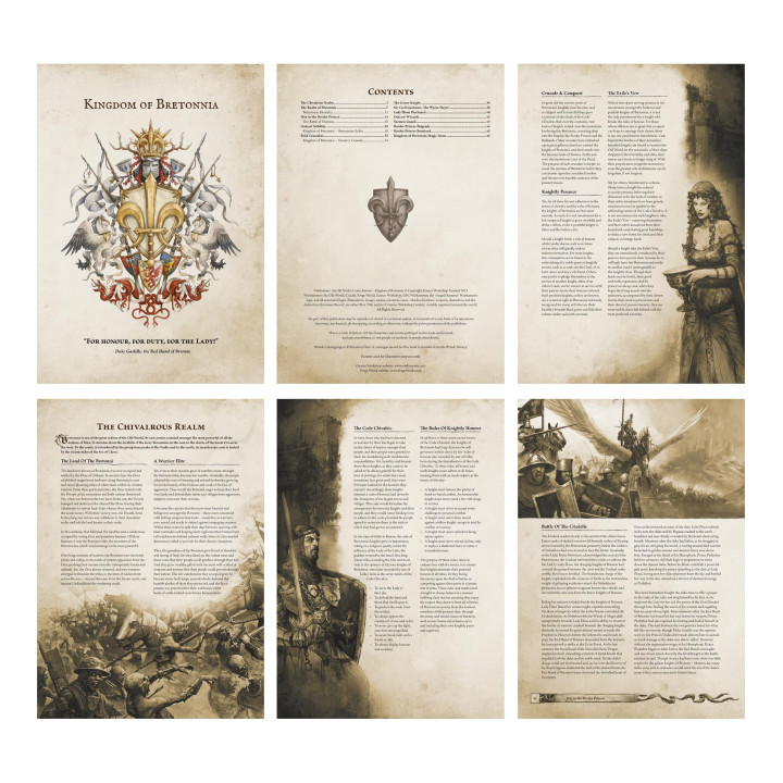 FIGURINES - Arcane Journal: Kingdom of Bretonnia