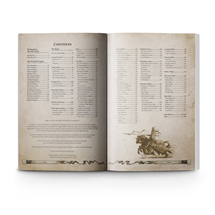 LIVRES - Warhammer: The Old World Rulebook