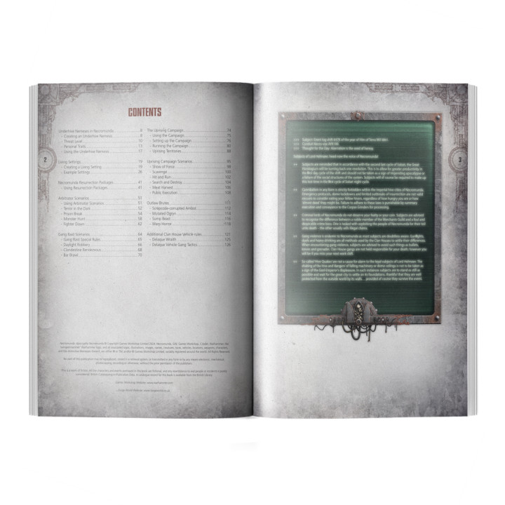 FIGURINES - Necromunda: Apocrypha (Hardback)