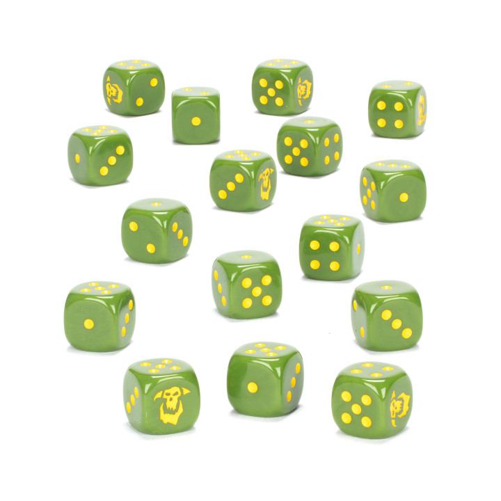 FIGURINES - Set de Dés des Clans Guerriers Orruks