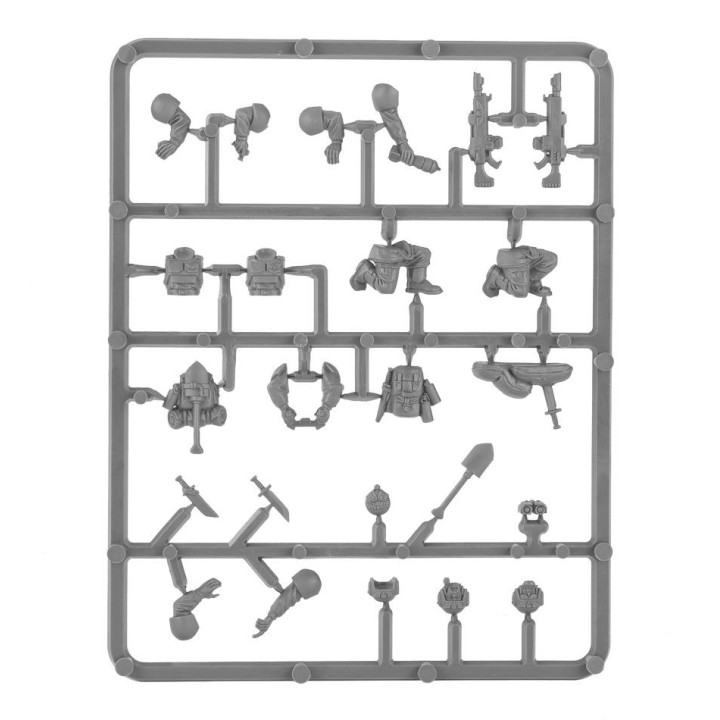 FIGURINES - Cadian Heavy Weapon Squad