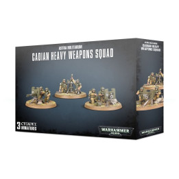 FIGURINES - Cadian Heavy Weapon Squad