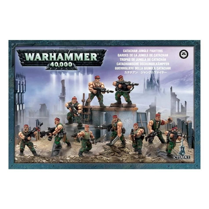 FIGURINES - Catachan Jungle Fighters