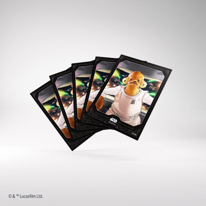 SLEEVES - Star Wars Unlimited : Art Sleeves - Admiral Ackbar