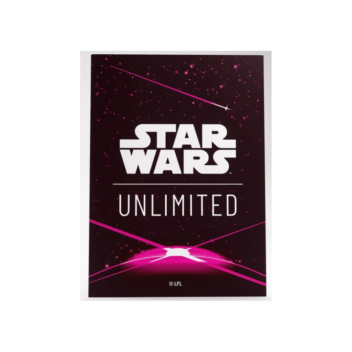 SLEEVES - Star Wars Unlimited : Art Sleeves - Magenta