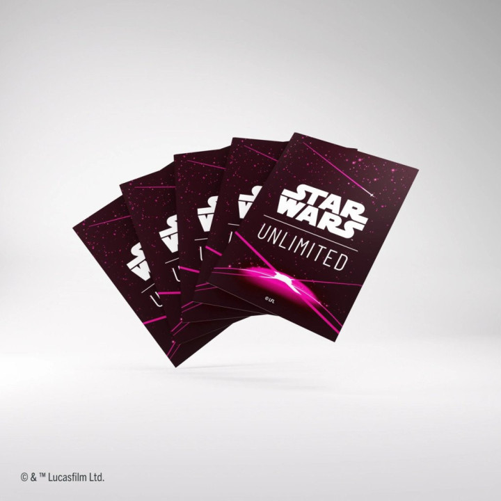 SLEEVES - Star Wars Unlimited : Art Sleeves - Magenta