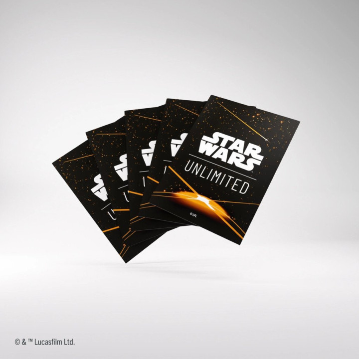 SLEEVES - Star Wars Unlimited : Art Sleeves - Orange