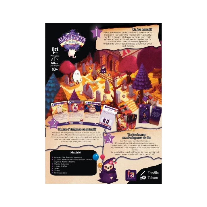 Magicarta : Le Fantôme de la Sorcière - KOOPERATIVE SPIELE
