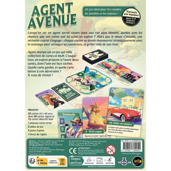 JEUX À DEUX - Agent Avenue