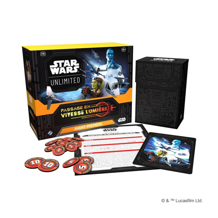 STAR WARS UNLIMITED - Star Wars Unlimited : Passage en Vitesse Lumière - Boîte d’Avant-Première