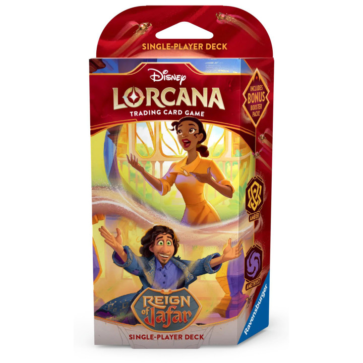LORCANA - Disney Lorcana - Le Règne de Jafar - DECK DE DÉMARRAGE - Ambre/Améthyste