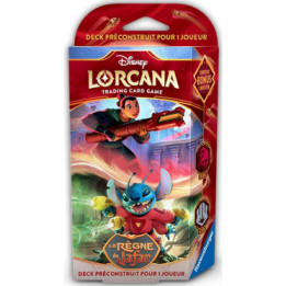 Disney Lorcana - Regno di Jafar - DECK INIZIALE - Rubino/Acciaio - LORCANA