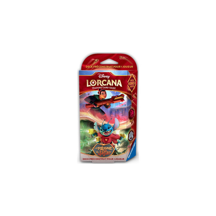 Disney Lorcana - Die Herrschaft von Dschafar - STARTER-DECK - Rubin/Stahl - LORCANA