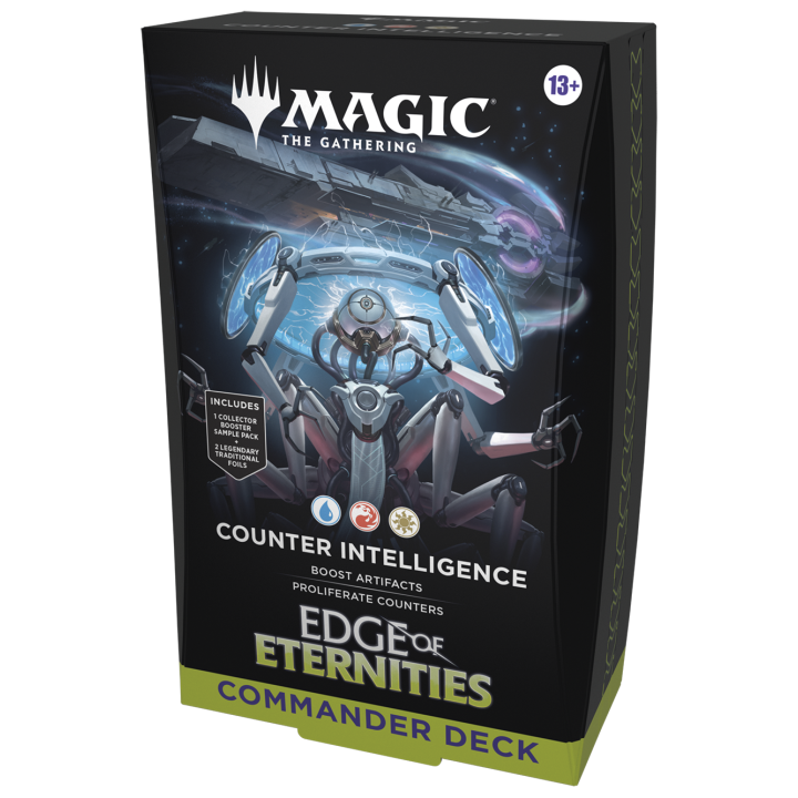 MAGIC THE GATHERING - Magic the Gathering - Aux Portes des Éternités - Deck Commander - Contre-Intelligence