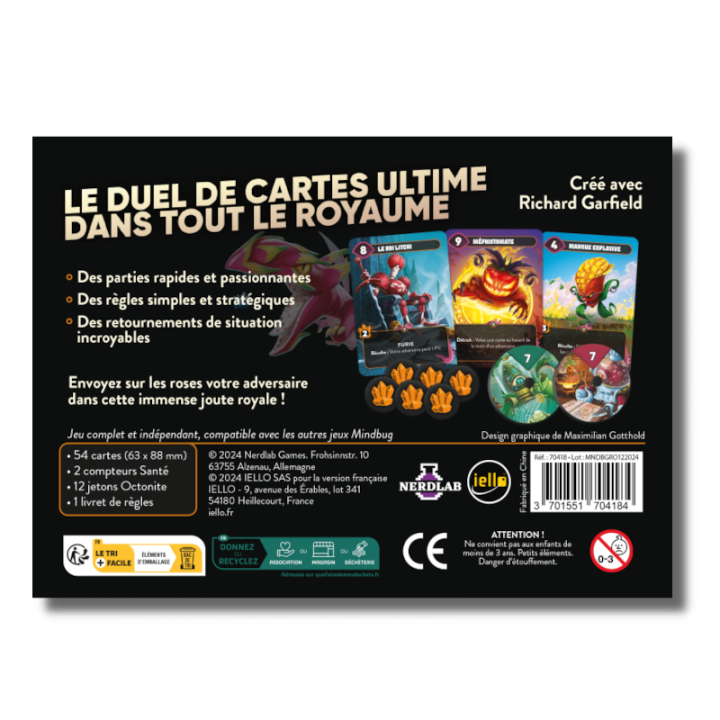 Mindbug - Bataille de Fruits Royale - GIOCHI DA TAVOLO